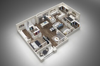 3 Bed/2 Bath 2024 floor plan